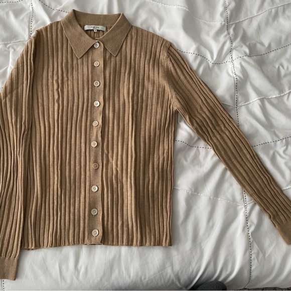 Almina Concept ribbed cardigan sweater - Picture 1 of 1